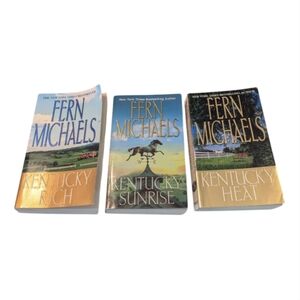 Complete 3 Fern Michaels Kentucky Series: Rich, Heat, Sunrise Paperback Books